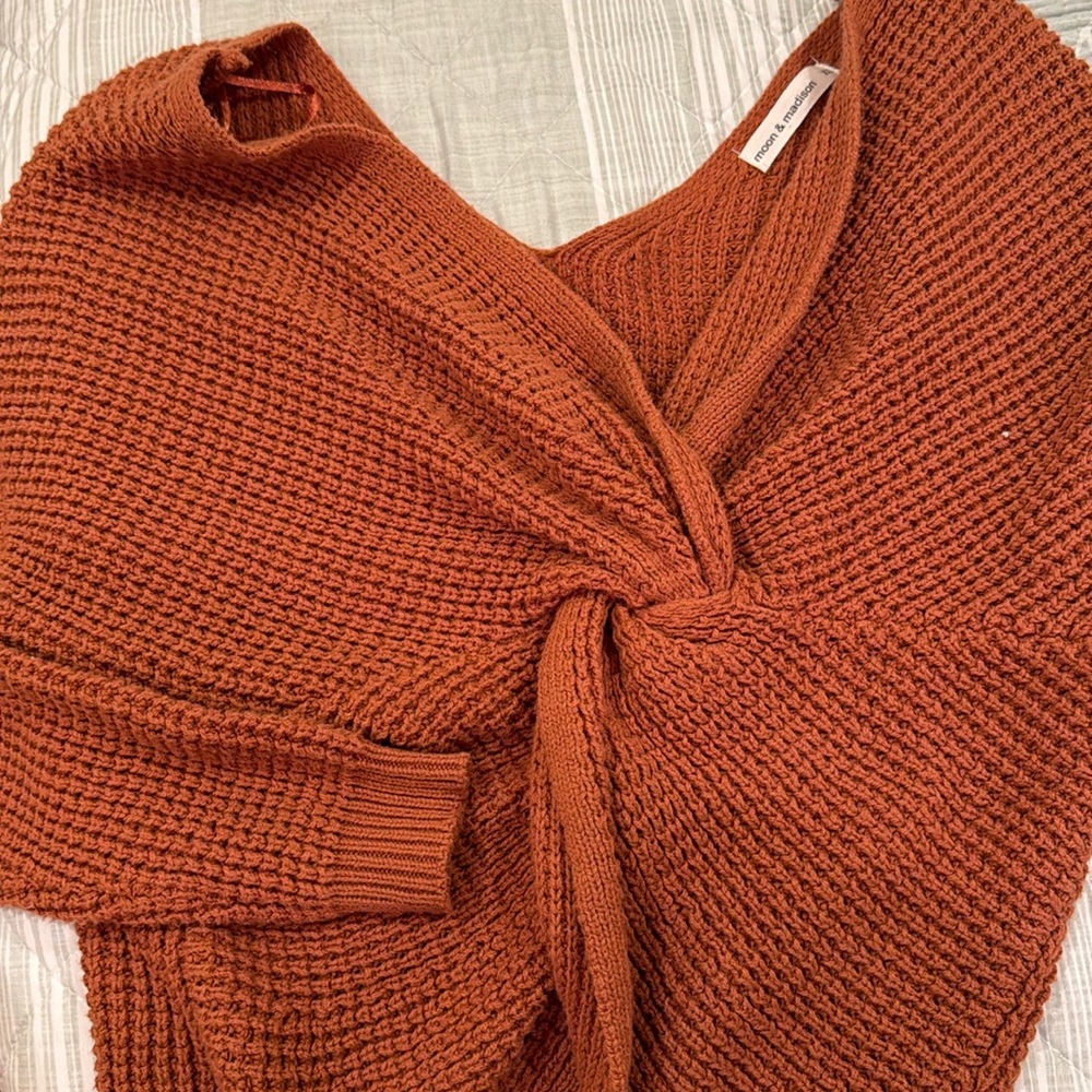 Off shoulder sweater